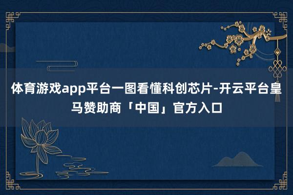 体育游戏app平台一图看懂科创芯片-开云平台皇马赞助商「中国」官方入口